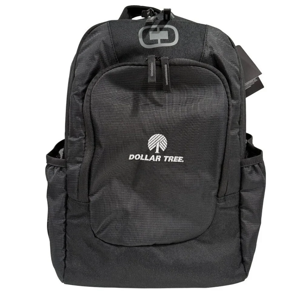 OGIO Calloway Laptop Backpack Padded Black Dollar Tree Travel Work School‎ NEW